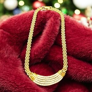 Vtg. Gold Butler Necklace